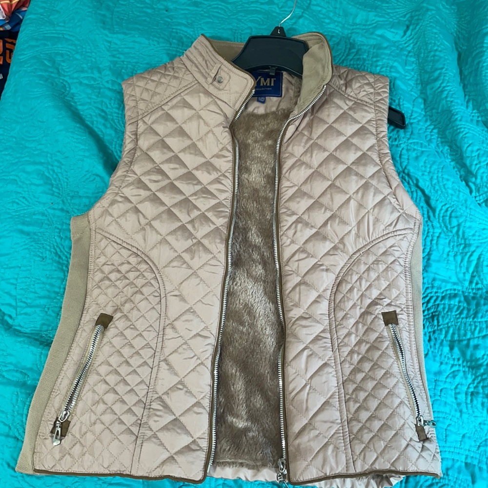 YMI Tan XL Vest